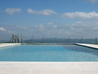 Poolen+udsigt mod Umbrien - Pool inkl. udsigt - Casa Carolina